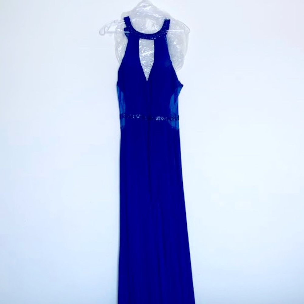 Ball gown- long, blue